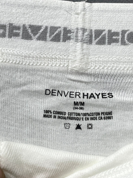 Denver Hayes White Underwear For Men Medium