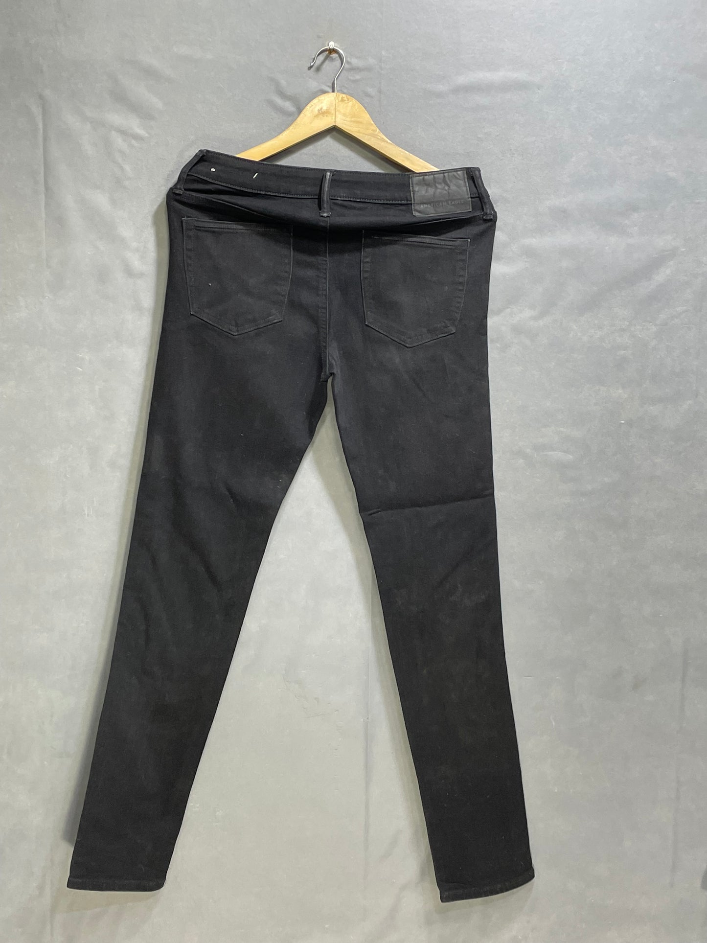 American Eagle Black Denim Jeans For Men S