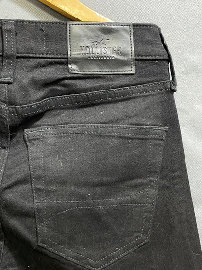 Hollister Black Denim Jeans For Kids 16 Years