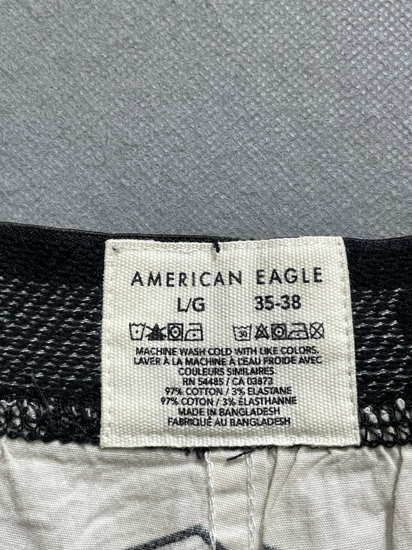 American Eagle White Nikker Underwear For Men L