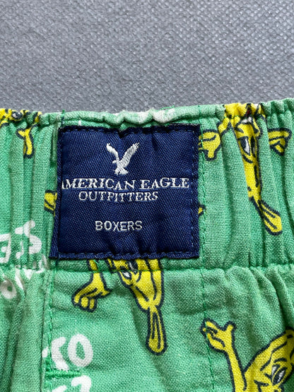 American Eagle Green Nikker Underwear For Men L