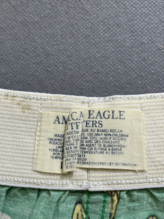 American Eagle Green Nikker Underwear For Men L