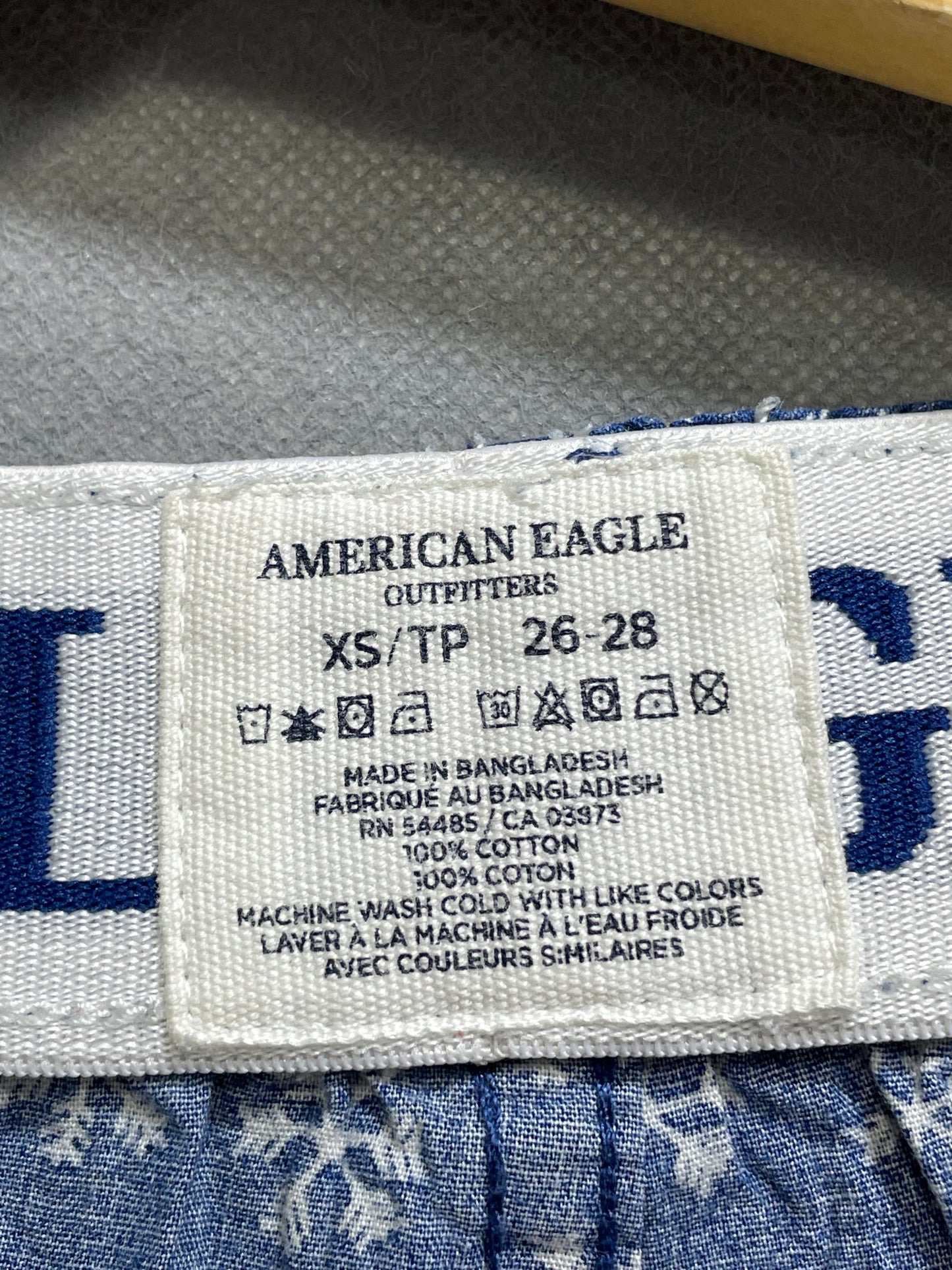 American Eagle Blue Nikker Underwear For Men XS