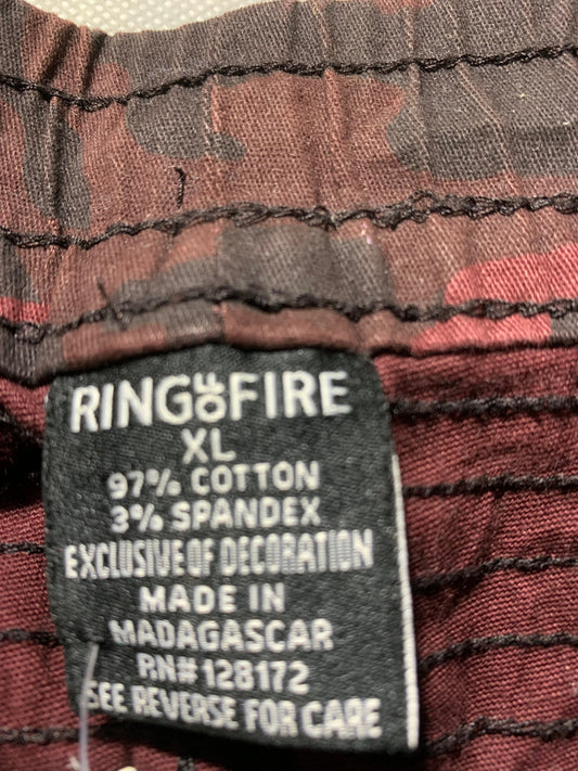 RING OF FIRE For Men Cargo Pant Large