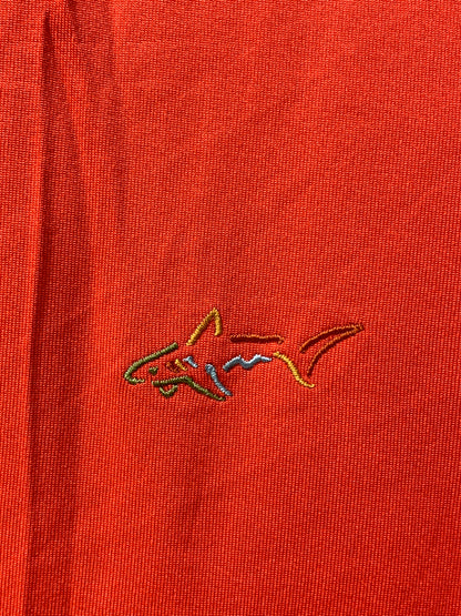 GREG NORMAN Red Sport Polo T Shirt For Men Large