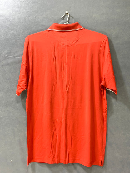 GREG NORMAN Red Sport Polo T Shirt For Men Large