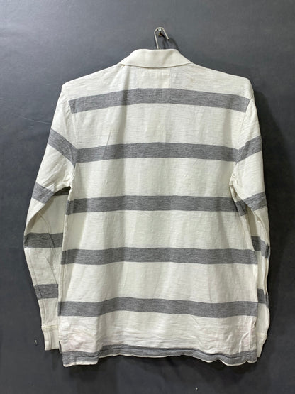 Aeropostale White Cotton Polo T Shirt For Men X Large