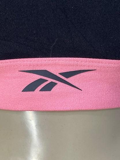 Reebok Black Sports Gym Bra For Women M