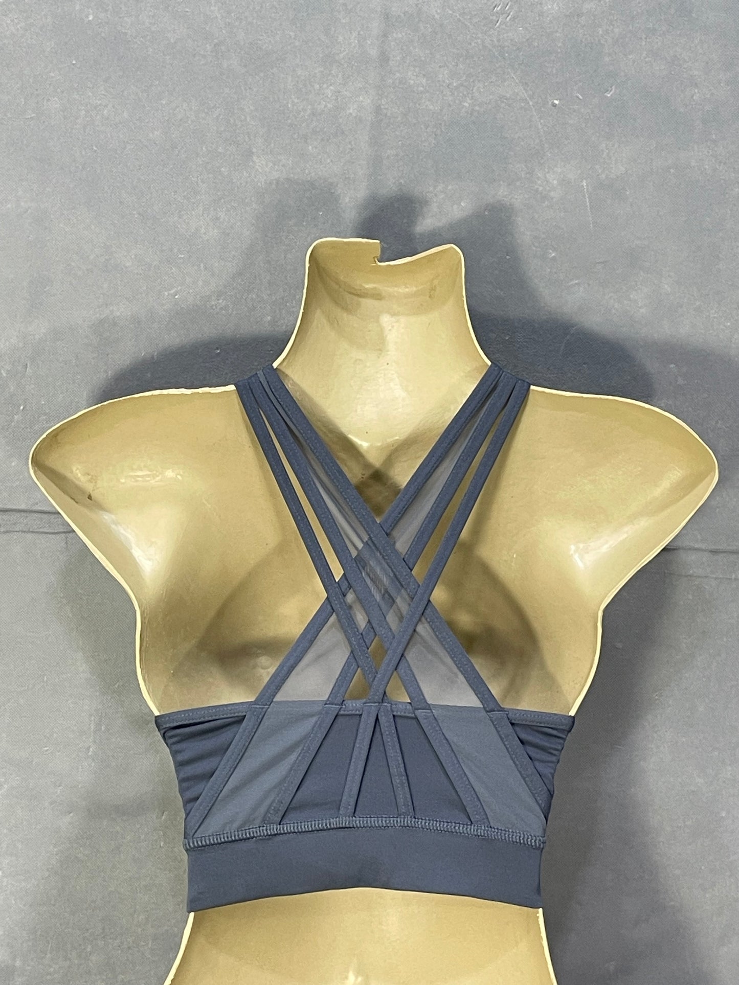Avia Gray Sports Gym Bra For Women XL