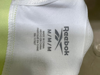 Reebok White Sports Gym Bra For Women M