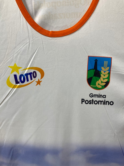 LP Collection For White & Orange Sports Men Vest T Shirt M