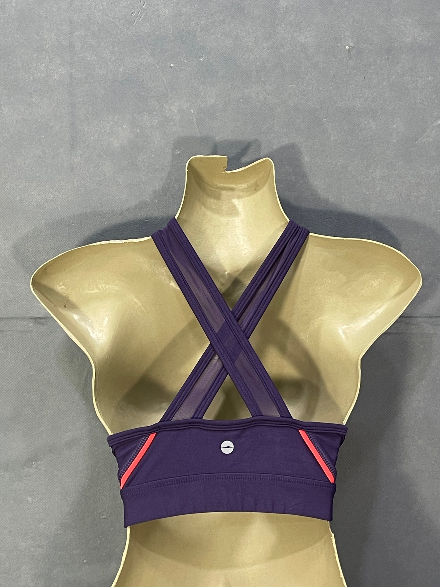 Avia Purple Sports Gym Bra For Women M