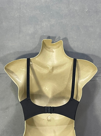 Warner's Black Sports Gym Bra For Women M