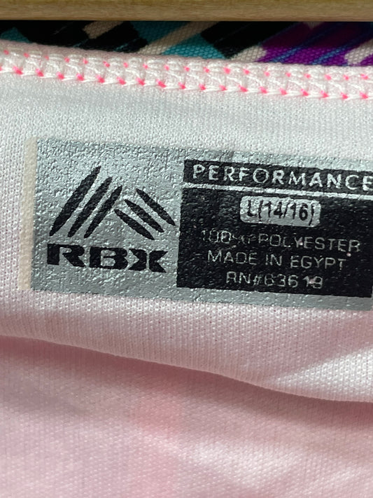 RBX Pink Sport Gym Short For Kids 16 Years