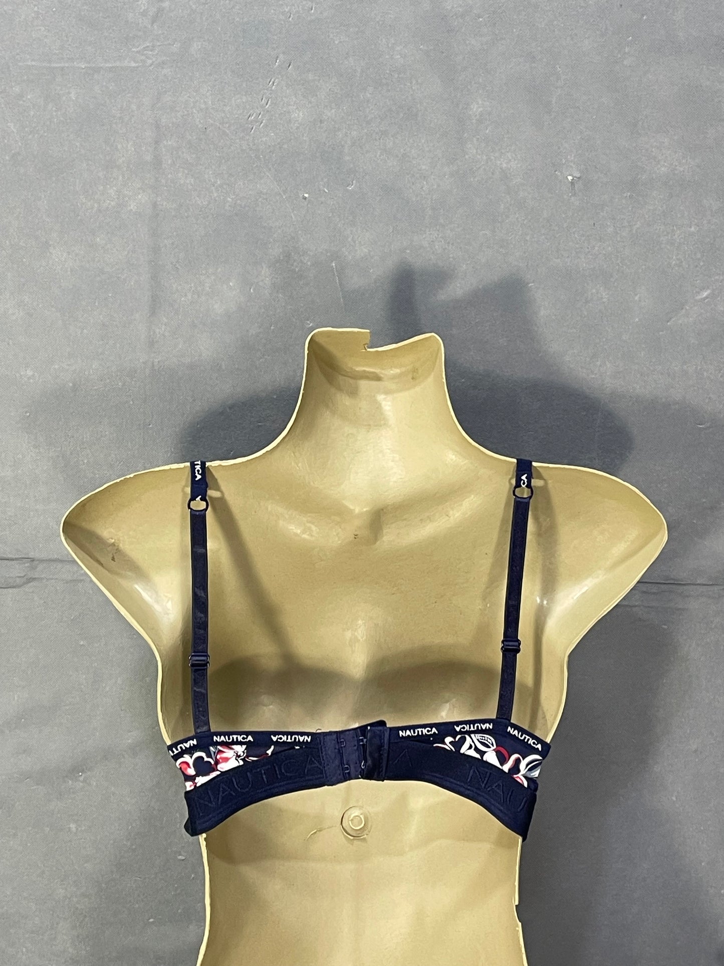 Nautica Blue Sports Gym Bra For Women S