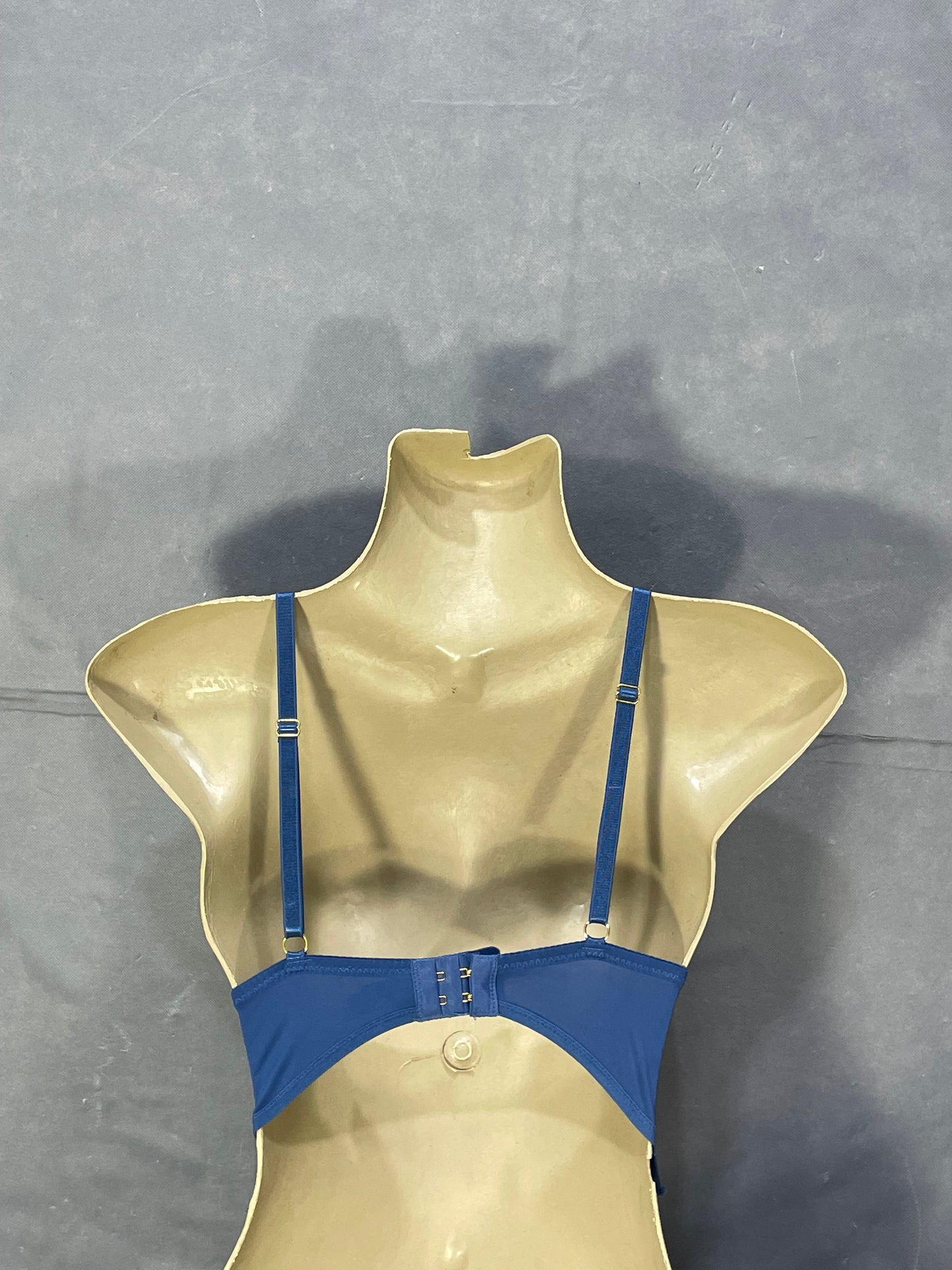 Daisy Fuentes Blue Sports Gym Bra For Women M
