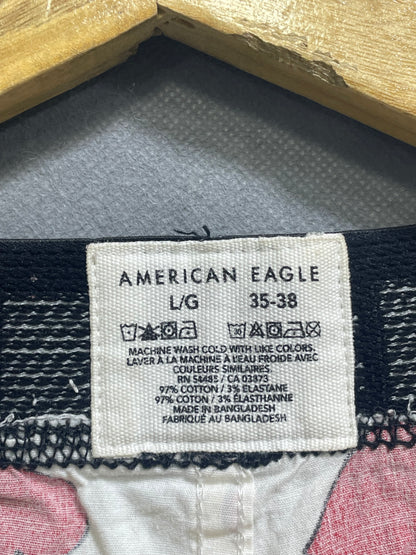 American Eagle White Nikker Underwear For Men Large
