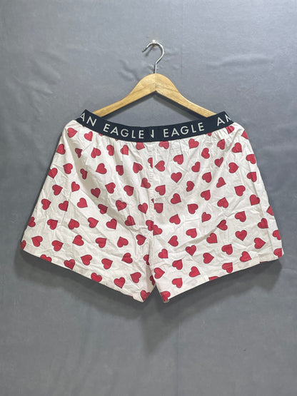 American Eagle White Nikker Underwear For Men Large