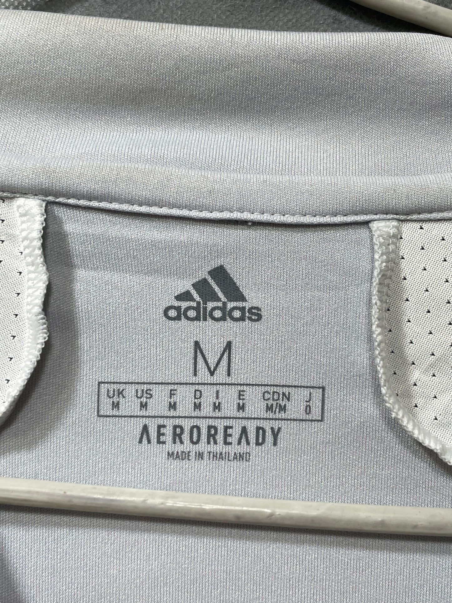 Adidas Gray Sports For Men T Shirt M