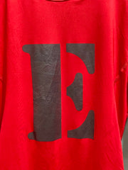 Adidas Red Sports For Men T Shirt M