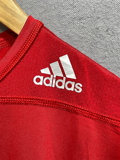 Adidas Red Sports For Men T Shirt M