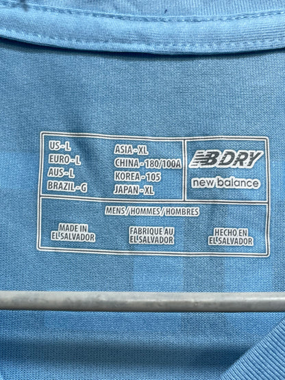 New Balance Blue Sports For Men T Shirt Large