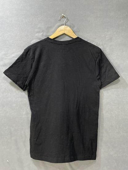 Teeturtle Black Cotton T Shirt For Men Small