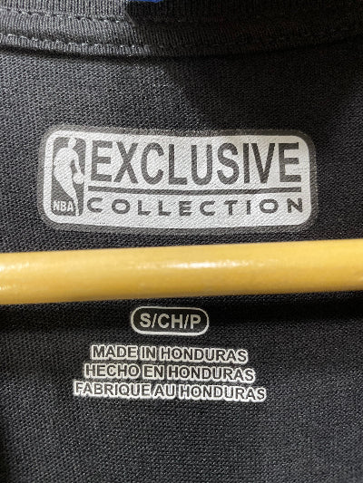 NBA Exclusive Collection Black Cotton T Shirt For Men Small