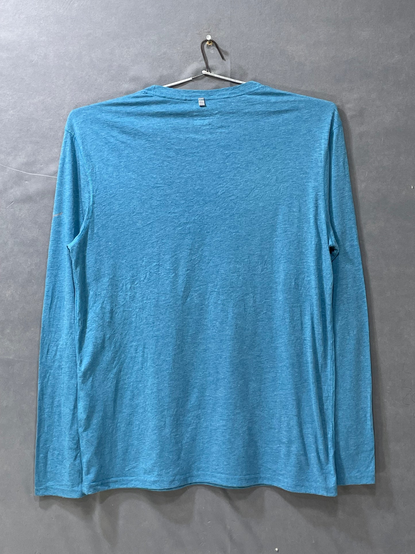 Mizuno Blue Cotton T Shirt For Men Large