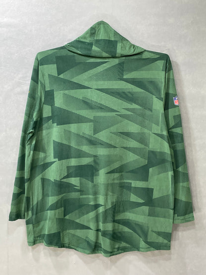 Nike The Tee Green Cotton T Shirt Hood For Men 3X Large