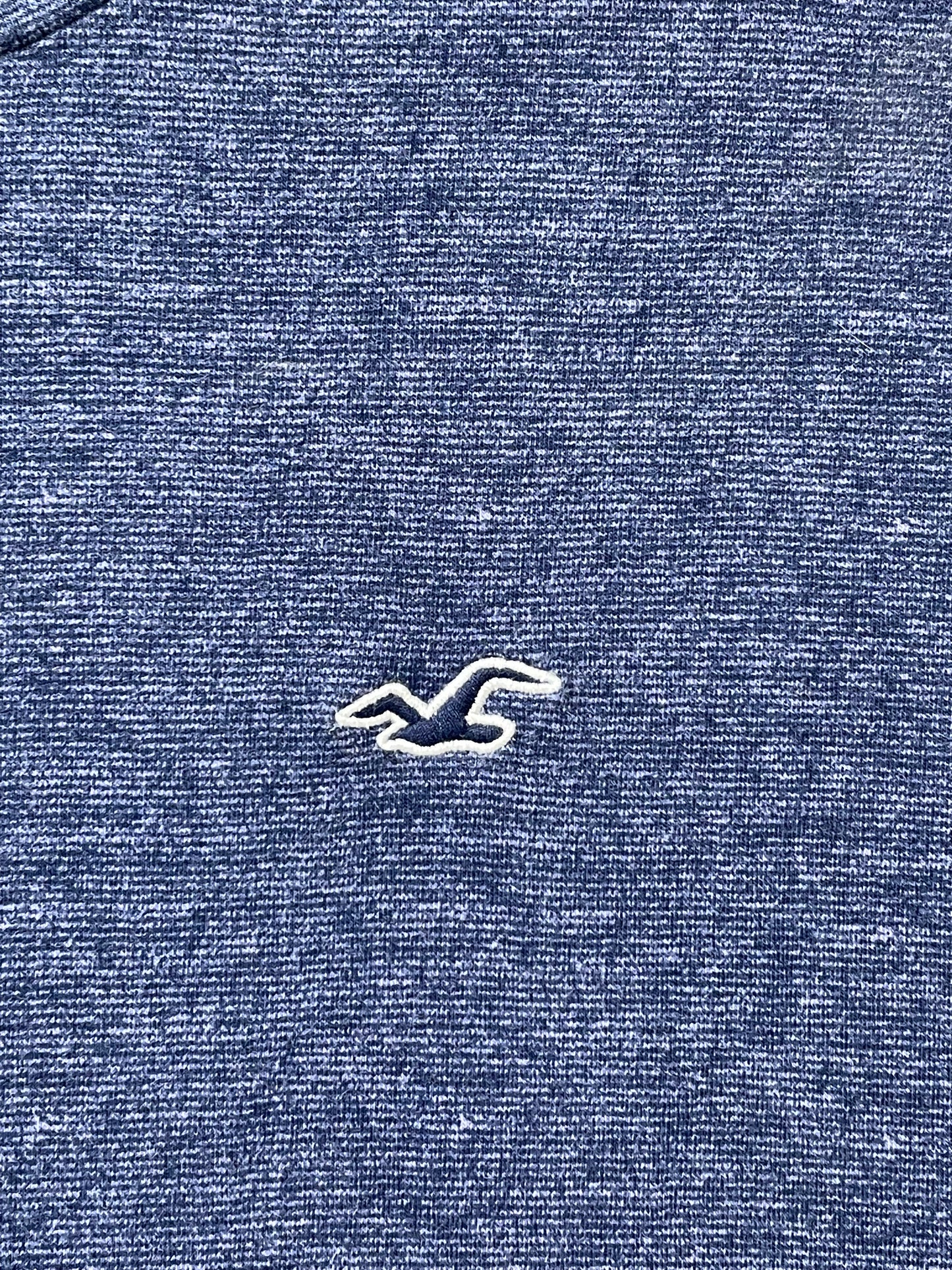 Hollister Blue Cotton T Shirt For Men Large