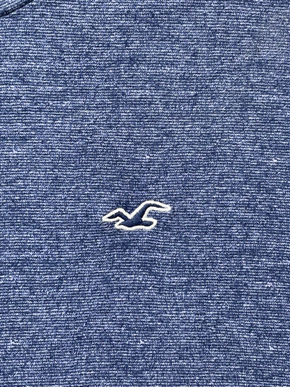 Hollister Blue Cotton T Shirt For Men Large