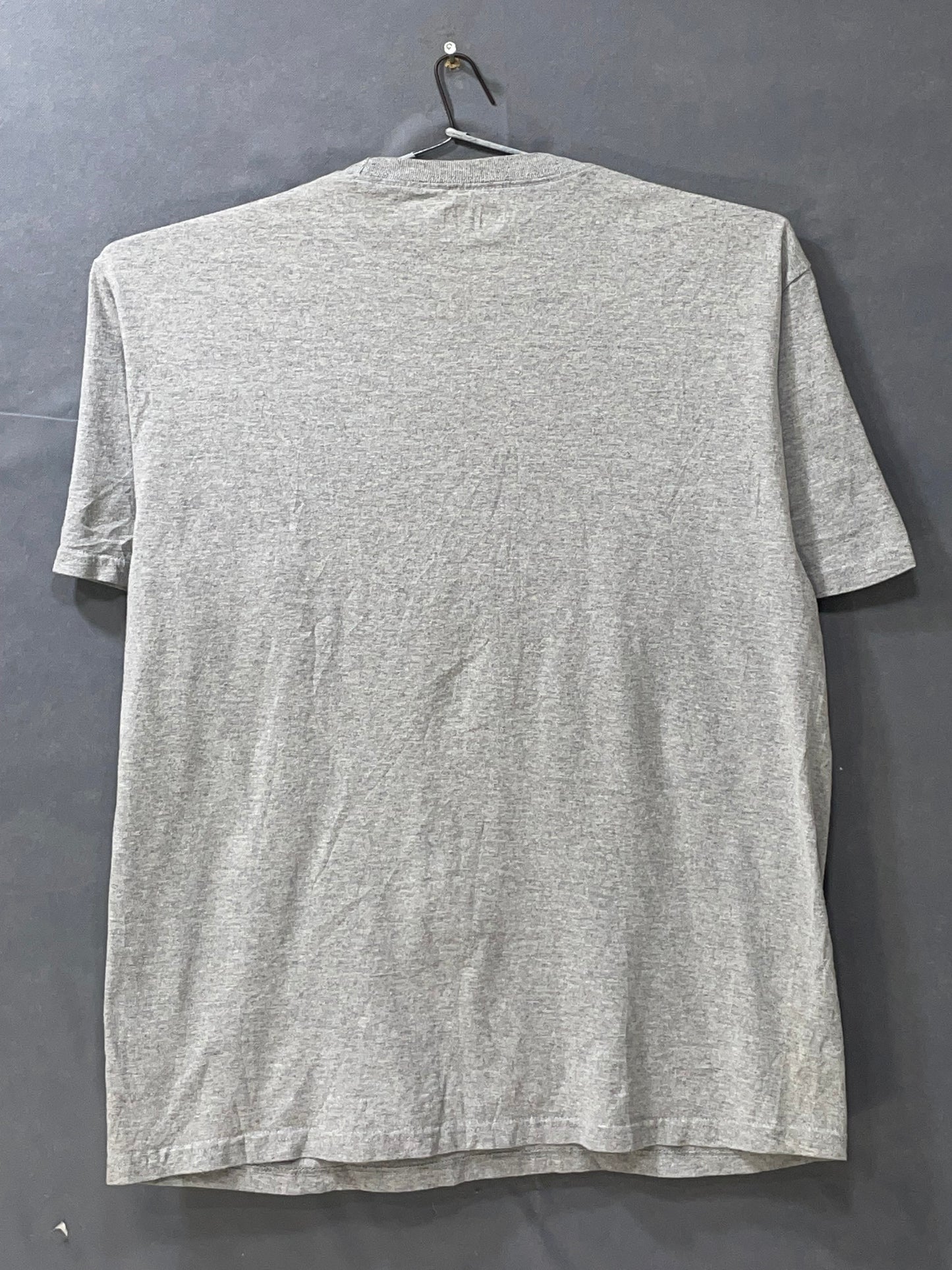 NFL Gray Cotton T Shirt For Men Large