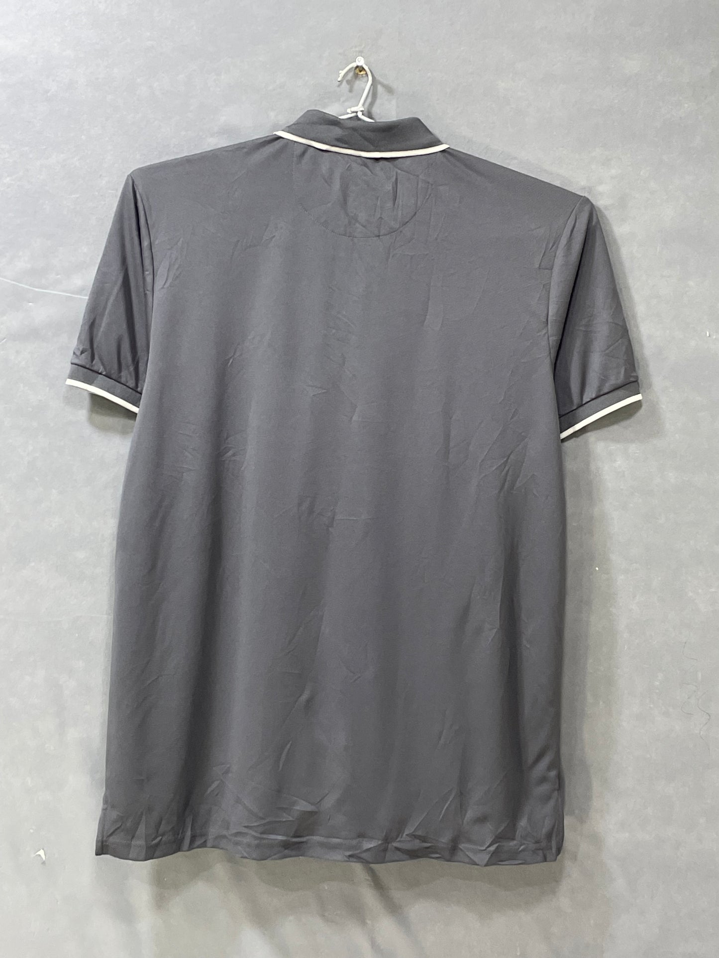Albert Morris Gray Sport Polo T Shirt For Men M