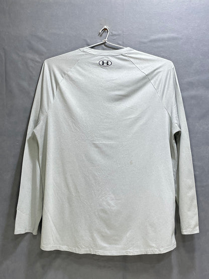 Under Armour Gray Sports For Men T Shirt L