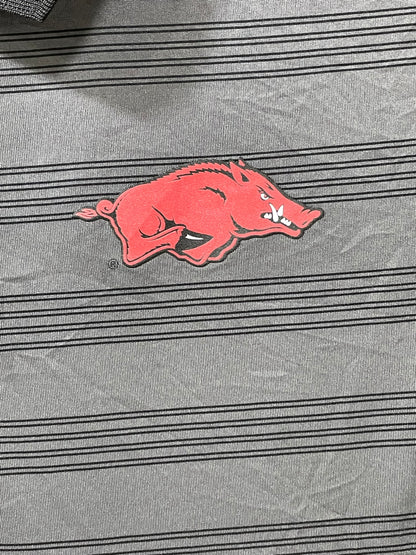 Nike Dri Fit Gray Sport Polo T Shirt For Men XL