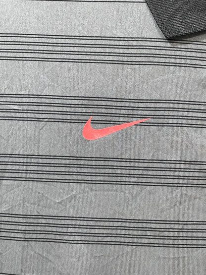 Nike Dri Fit Gray Sport Polo T Shirt For Men XL