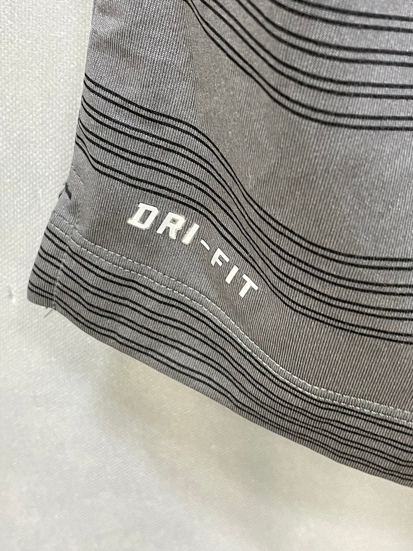 Nike Dri Fit Gray Sport Polo T Shirt For Men XL