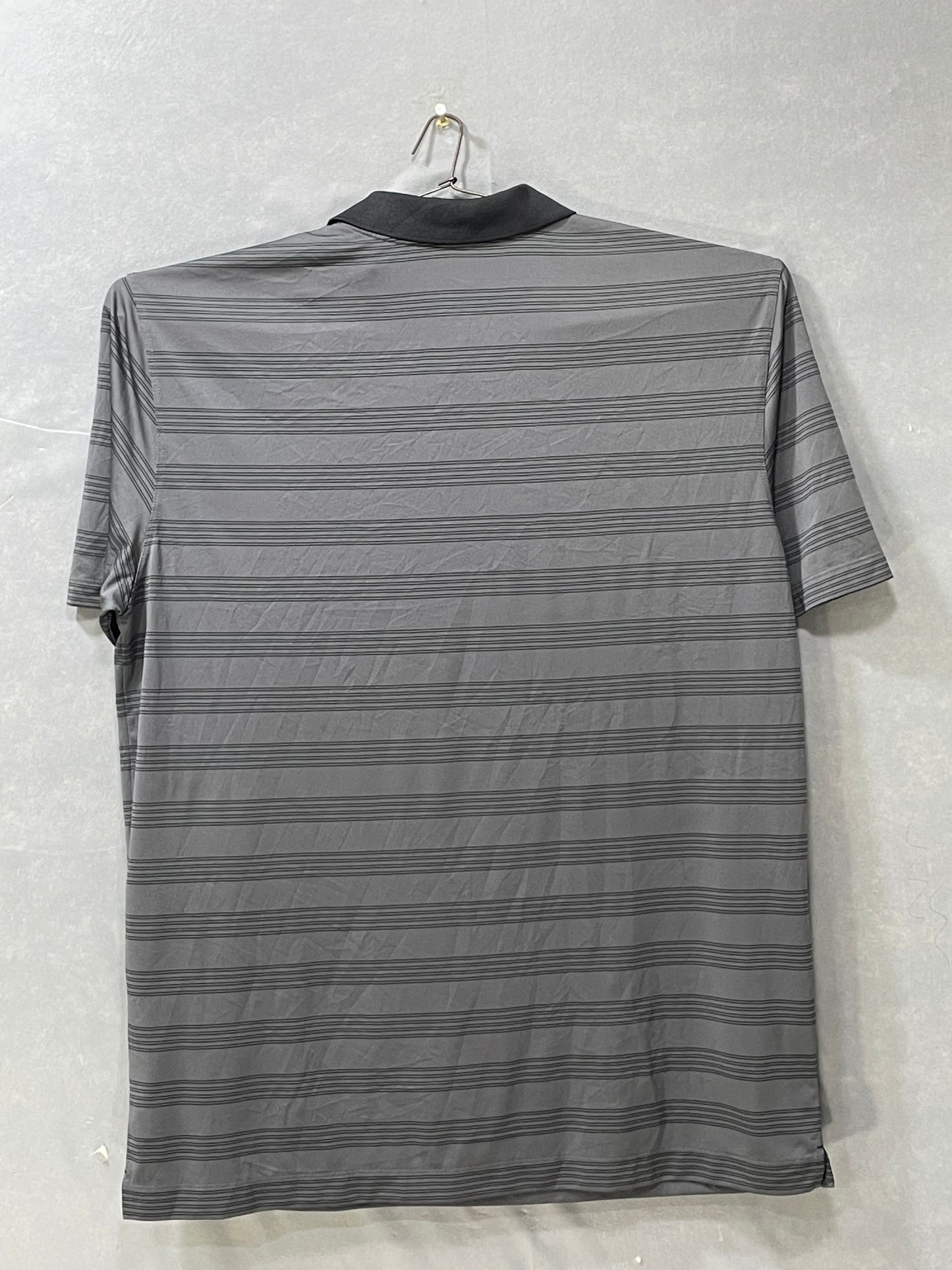 Nike Dri Fit Gray Sport Polo T Shirt For Men XL