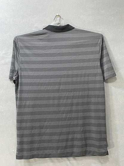 Nike Dri Fit Gray Sport Polo T Shirt For Men XL