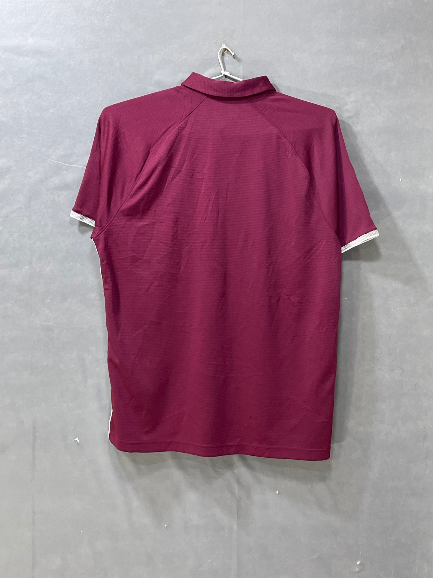 Under Armour Maroon Sport Polo T Shirt For Men XL