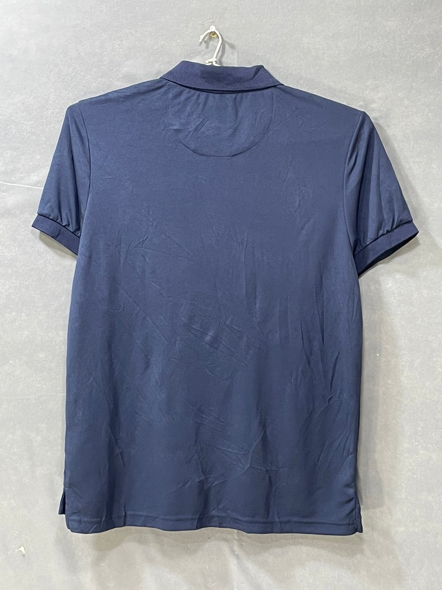 Albert Morris Blue Sport Polo T Shirt For Men M