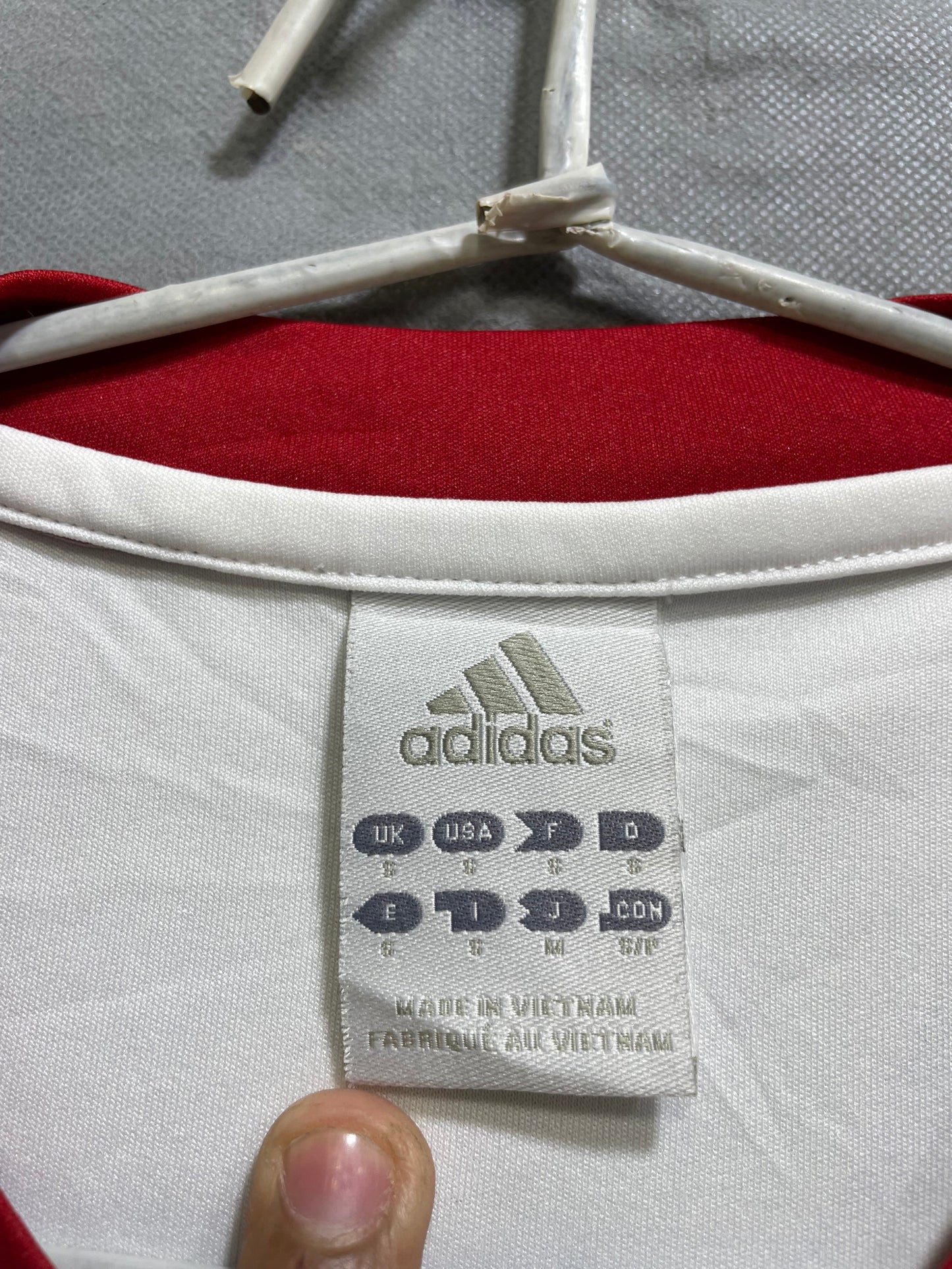 Adidas Polska White Sports For Men T Shirt S