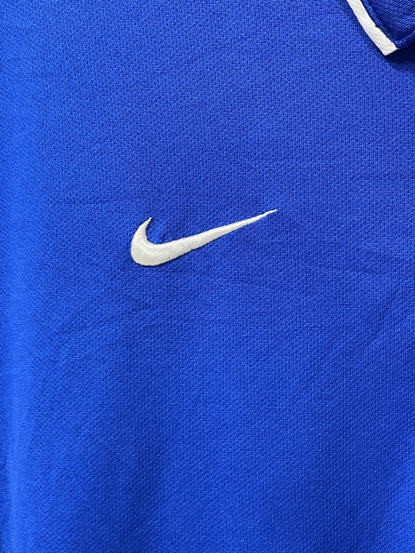 Nike Blue Sport Polo T Shirt For Men XL