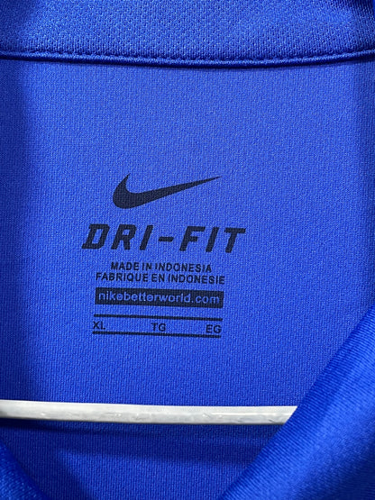 Nike Blue Sport Polo T Shirt For Men XL