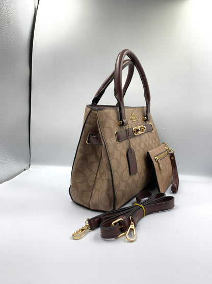 Co Brand PU Leather Stylish 2 Pcs For Woman Hand Bag