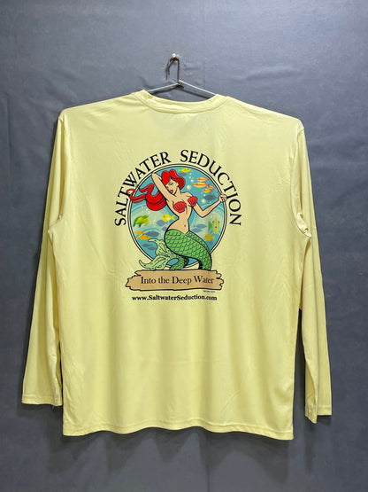 Saltwater Seduction Yellow Sports For Men T Shirt XL