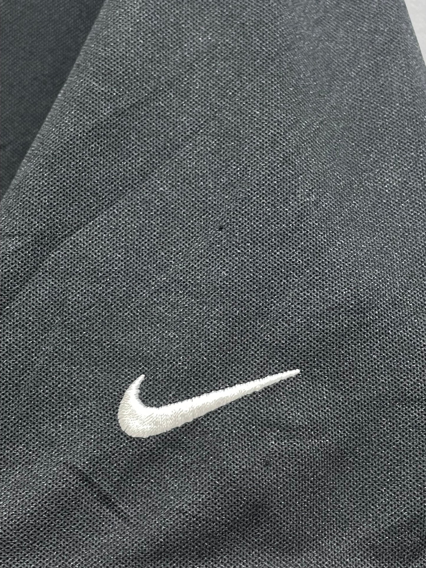 Nike Black Sport Polo T Shirt For Men L