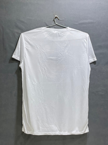 Land Of The Free White Sports For Men T Shirt L
