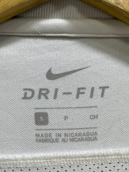 Nike Dri Fit White Sports For Men T Shirt S